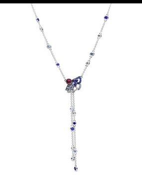 Authentic Pandora Rare China Exclusive Fan Necklace New 45 CM